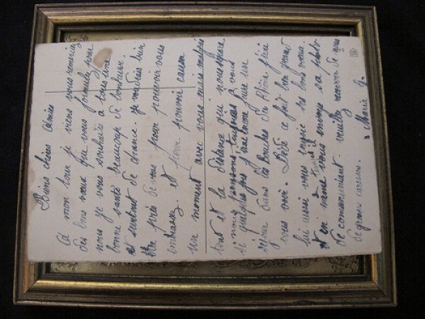 画像3: Postcard  大きなスリッパの中の犬と猫   (3)