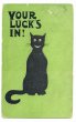 画像1: Postcard 　幸運の黒猫 Your Luck's In!　1911年 (1)