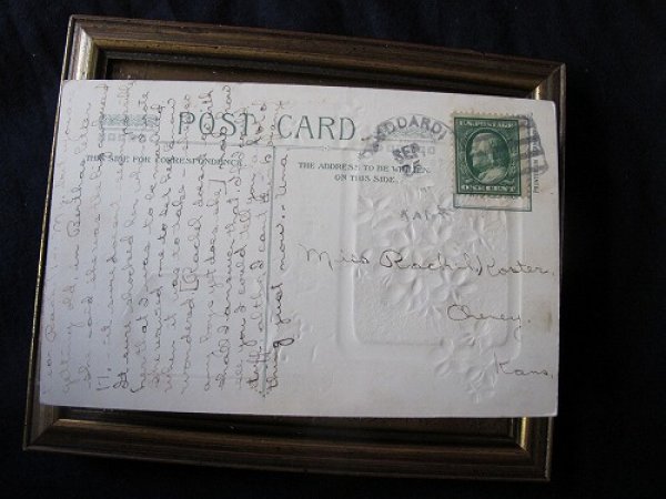 画像2: Postcard スミレのお花と風景  (2)