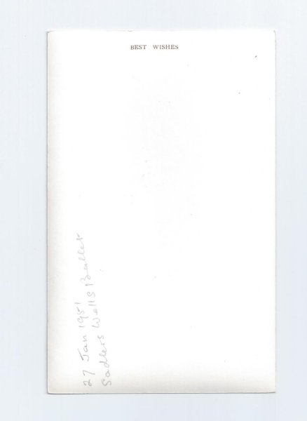 画像2: Postcard バレエ 美女と野獣 Patricia Miller  (2)