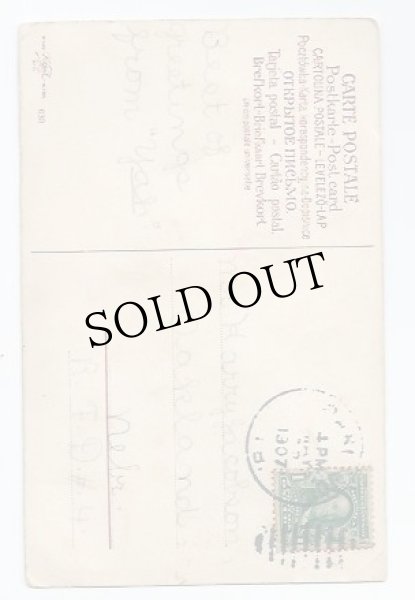 画像2: Postcard　水汲みに行く子どもたち　1907年　 (2)