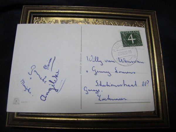 画像2: Postcard クリスマス Xmas 祝福をする可愛い天使たち (2)