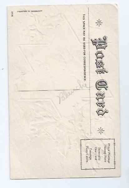 画像2: Postcard クリスマス 天使 E.Clapsaddle ?  (2)