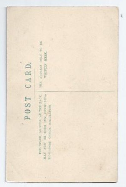 画像2: Postcard ピアノを弾く女の子 1908年頃  (2)