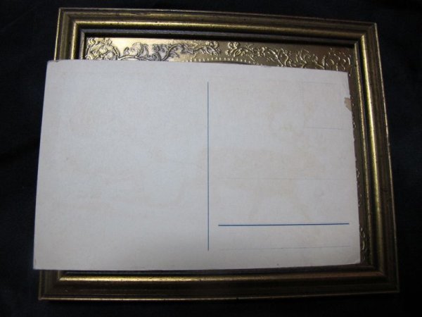 画像3: Postcard クリスマス Xmas スキーでプレゼントを配るサンタさんとトナカイ (3)