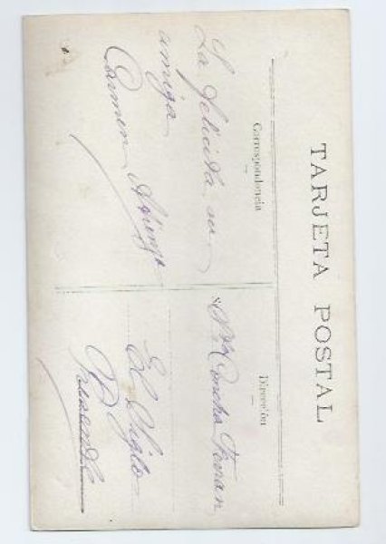 画像2: Postcard アルバムと小さな女の子 1907年 (2)