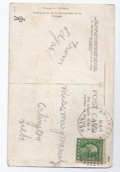 画像2: Postcard  Easter 卵から生まれたウサギさん! (2)