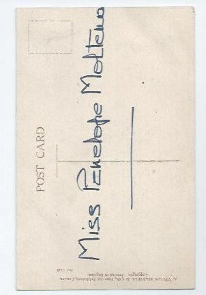 画像2: Postcard　妖精の絵描きさん　キノコのお家　  (2)