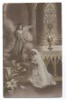 画像1: Postcard　天使と初聖体の少女　 (1)