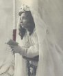 画像2: Postcard　初聖体の少女　1910年　 (2)