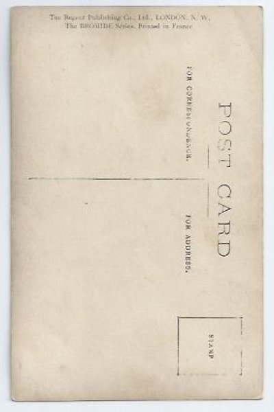 画像2: Postcard女の子  未使用  (2)