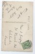 画像2: Postcard　お誕生日祝いのメッセージを持つ女の子　1911年 　 (2)