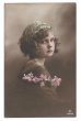 画像1: Postcard　女の子　1914年　 (1)
