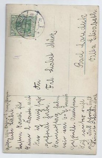 画像2: Postcard 女の子 1912年 (2)