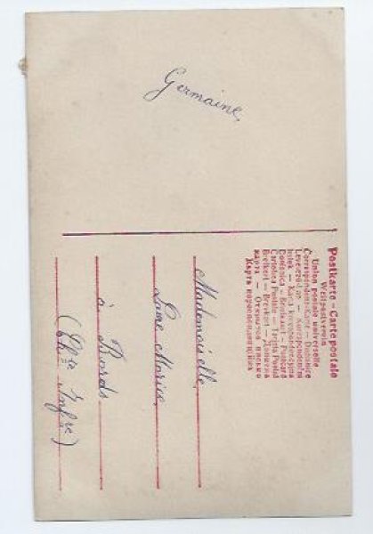 画像2: Postcard 女の子  (2)