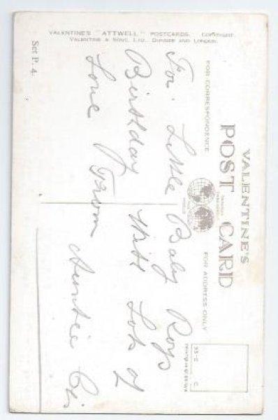 画像2: Postcard　笑い転げる男の子と女の子　 Mabel Lucie Attwell (2)