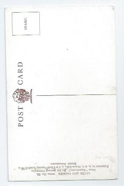 画像2: Postcard シャボン玉と妖精 未使用 Ida Rentoul Outhwaite (2)