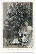 画像1: Postcard　Xmasツリーとお人形と子どもたち　1911年　 (1)