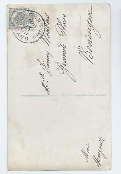 画像2: Postcard 天使の女の子 1911年  (2)