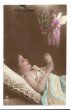 画像1: Postcard　クリスマスツリーを持つ天使を夢見る女の子　1913年　 (1)