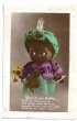画像1: Postcard　グーグリーアイのお人形　黒人　アラブ風　1925年　 (1)
