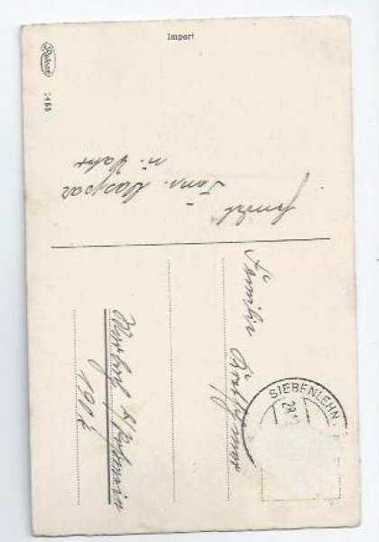 画像2: Postcard　New Year  新年祝い　キノコと四葉クローバー　 (2)