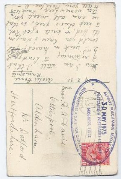 画像2: Postcard 4匹の子猫 1931年 Helena Maguire  (2)