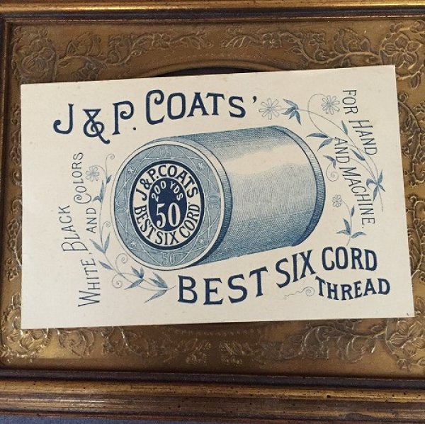 画像3: Trade Card 算数のお勉強中の子猫たち 広告 J&P COATS  (3)