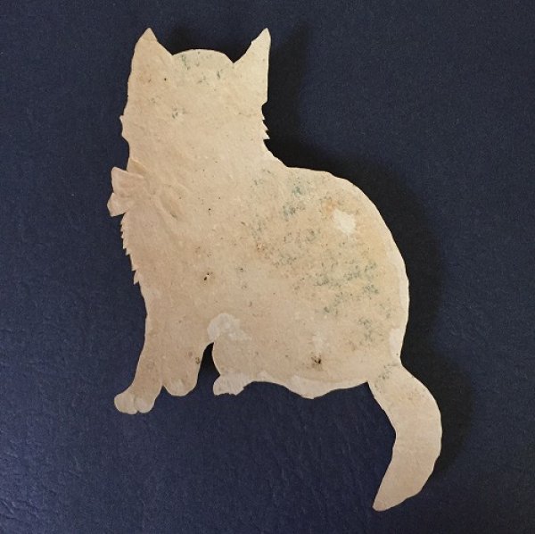 画像3: ダイカットクロモ キジトラ白猫 Helena Maguire  (3)