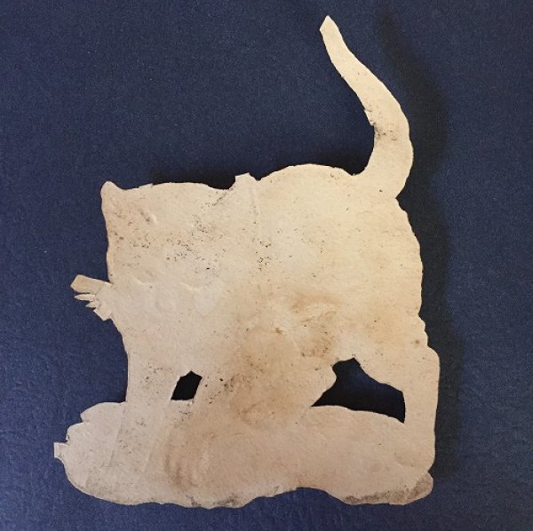 画像3: ダイカットクロモ タキシード 黒白猫 Helena Maguire  (3)