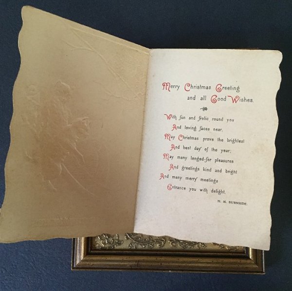 画像3: Greeting Card　模型のヨットで遊ぶ猫たち　1900年頃　 (3)