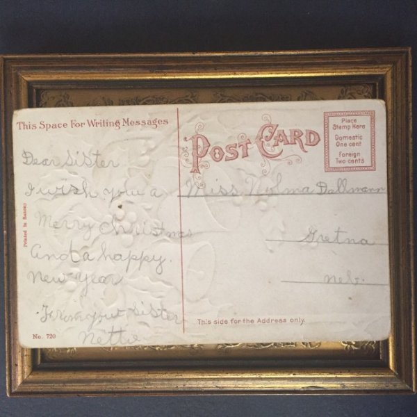 画像2: Postcard クリスマスカード  1910年頃  (2)