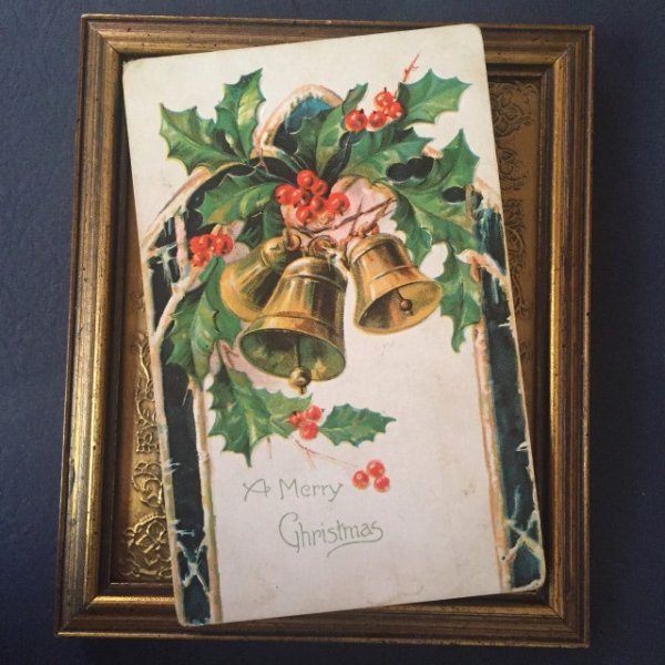 画像1: Postcard　クリスマスカード 　1910年頃　 (1)