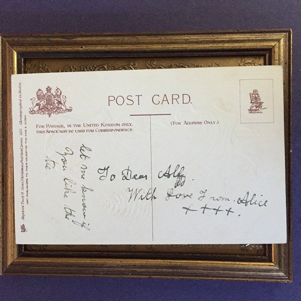 画像3: Postcard クリスマス ツリーを運ぶ天使  1908年   (3)