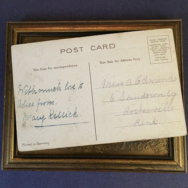 画像3: Postcard クリスマス 聖母子を祝福する天使たち   (3)