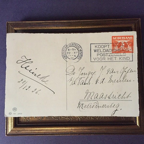 画像4: Postcard クリスマス準備大忙し!天使のパティシエさん P.Ebner 1926年  (4)