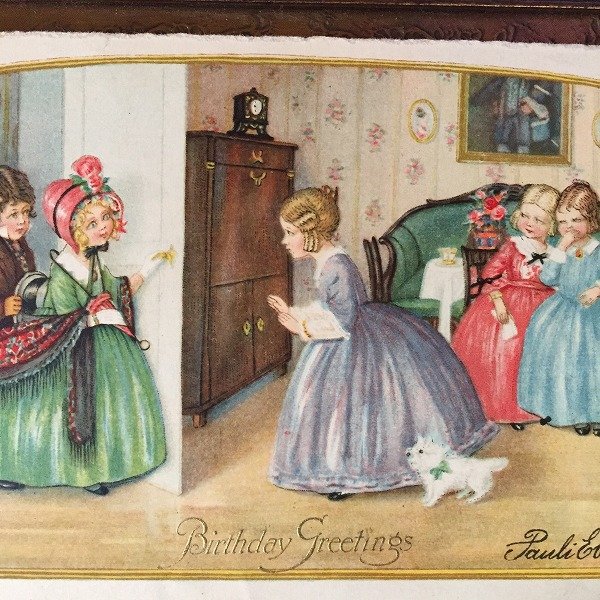 画像2: Postcard 突然のお客様 P.Ebner  (2)