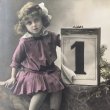 画像2: Postcard　新年を告げる女の子　オランダ1920年 (2)