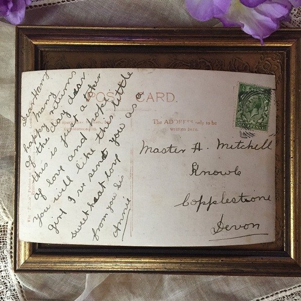 画像3: Postcard 水辺の風景と小さな女の子  (3)