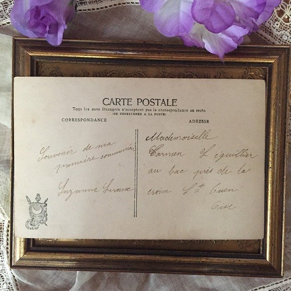 画像3: Postcard 初聖体の女の子 フランス  (3)