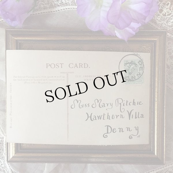 画像3: Postcard　女の子とお人形さんのアフタヌーンティー イギリス1905年　 (3)