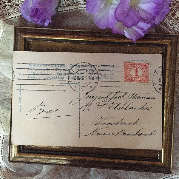 画像3: Postcard 画家の女の子  (3)