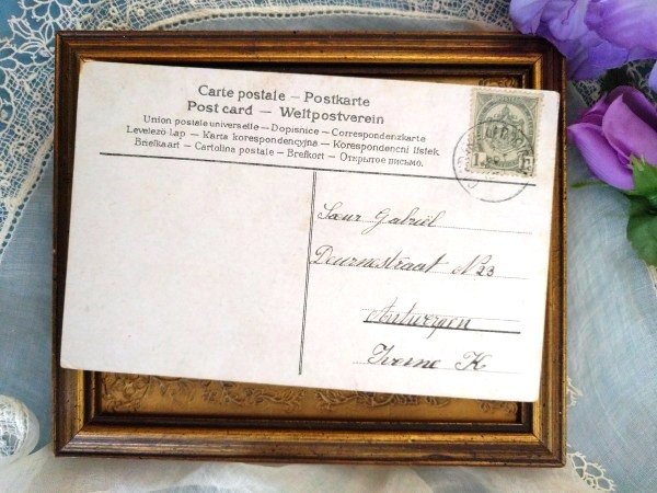 画像2: Postcard 手紙を運ぶツバメ   (2)