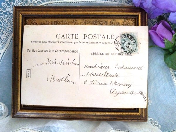 画像4: Postcard EDOUARD  ツバメ  フランス1906年  (4)