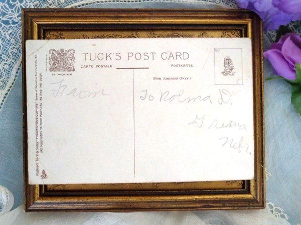 画像2: ▼SALE 500▼ Postcard ハートを追いかけるキューピッド 天使  (2)