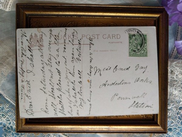 画像2: Postcard 立たされ坊主の猫 G.L.Barnes (2)