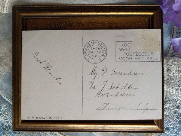 画像3: Postcard ピアノで遊ぶ黒猫さん 犬とオウム 1928年  (3)