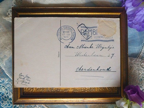 画像2: Postcard 子猫の学校 オランダ1930年  (2)