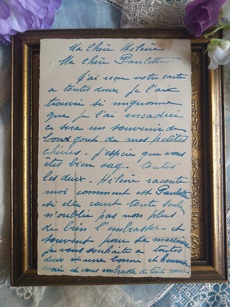 画像2: Postcard チキンの丸焼きを料理する黒猫さん  (2)