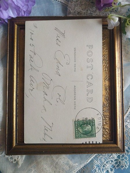 画像2: Postcard お勉強中の3匹の子猫 アメリカ1909年  (2)